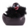 Mini canard vibrant Duckie Paris - noir