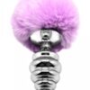 Plug métal Fluffy Twist L mauve - Alive