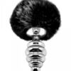 Plug métal Fluffy Twist M noir - Alive