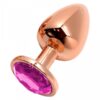 Plug bijou Tralalo rose M - Wooomy