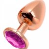 Plug bijou Tralalo rose L - Wooomy