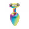 Plug bijou arc-en-ciel M - Litolu