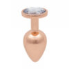 Plug bijou rose gold M - Litolu