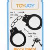 Menottes métal noires - Toy Joy – Image 3