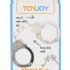 Menottes métal argentées - Toy Joy – Image 2