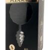 Plug métal Fluffy Twist S noir - Alive – Image 2