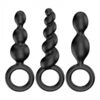Set de 3 plugs noirs Booty Call - Satisfyer – Image 4