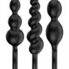 Set de 3 plugs noirs Booty Call - Satisfyer – Image 2