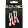 Pinces à tétons Bound rose gold – Image 2