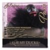 Mini canard vibrant Duckie Paris - noir – Image 2