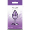 Plug bijou aluminium chromé violet S – Image 2