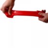 Gaine de pénis semi-réaliste rouge 19x4,5 cm - Zizi – Image 2