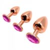 Plug bijou Tralalo rose L - Wooomy – Image 2