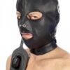 Cagoule BDSM simili cuir avec baillon amovible - Fetish Tentation – Image 4