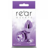 Plug bijou aluminium chromé violet S – Image 3