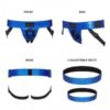 Harnais Curious bleu métallique - Strap On Me – Image 2