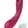 Stimulateur Curvy Trinity 1 bordeaux - Satisfyer
