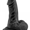 Gode réaliste noir 13 cm - Real Mike