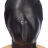 Cagoule BDSM fermée simili cuir - Fetish Tentation