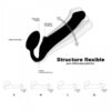 Gode ceinture strap-on noir M – Image 3