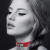 Collier Fetish rouge avec anneau - Bijoux Pour Toi