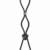 Cockring ajustable à double boucle