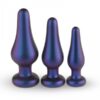 Kit 3 plugs anal Comet - Hueman