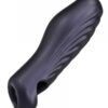 Gaine de pénis 3 en 1 Ryzer Black Plum - Man Wan