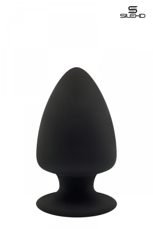 Plug anal The Original Model 1 noir 9 cm - SilexD