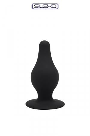 Plug anal The Original Model 2 noir 6,4 cm - SilexD