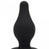 Plug anal The Original Model 2 noir 10,2 cm - SilexD
