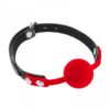 Baillon boule rouge - Fetish Tentation