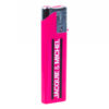 Briquet rose Jacquie et Michel