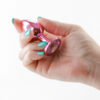 Plug bijou aluminium chromé rose S – Image 4