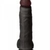 Gode réaliste The Intense Black 24 x 5 cm - Captain Red – Image 4