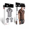 Polo en maille noire transparente - Regnes – Image 3
