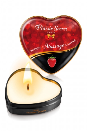 Mini bougie de massage Fraise