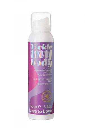 Mousse massage crépitante -  cerisier