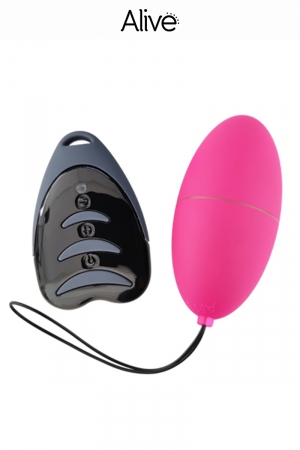 Oeuf vibrant télécommandé Magic egg 3 - rose