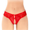 String ouvert Alicia rouge - Fashion Secret