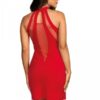 Robe rouge V-9259 - Axami – Image 4