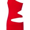 Robe rouge V-9249 - Axami – Image 3