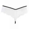 String dentelle blanc V-10488 - Axami – Image 3
