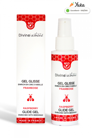 Lubrifiant Bio Framboise 100ml - Divinextases