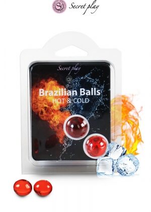 2 Brazillian balls effet chaud & froid