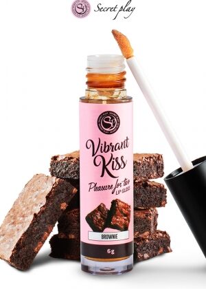 Brillant à lèvres stimulant - brownie