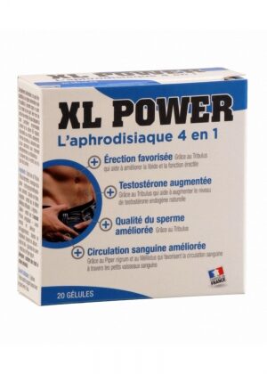 XL Power (20 gélules) - Aphrodisiaque