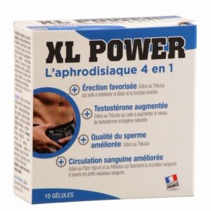 XL Power (10 gélules) - Aphrodisiaque