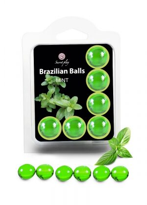 6 Brazilian Balls - menthe