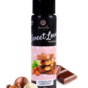 Lubrifiant comestible chocolat-noisette - 60ml